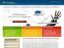 Tablet Screenshot of phpdevelopmentoutsourcing.com